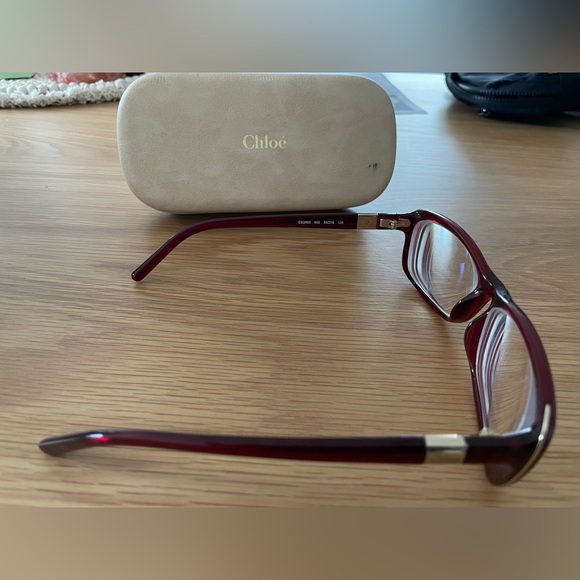 Chloe Eyeglasses CE2603 602 Wine 55mm - Picture 5 of 8